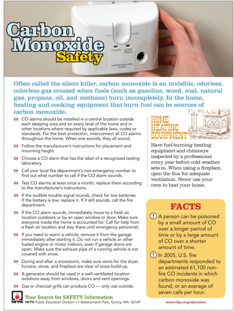 Carbon Monoxide Central Arizona Fire and Medical Authority